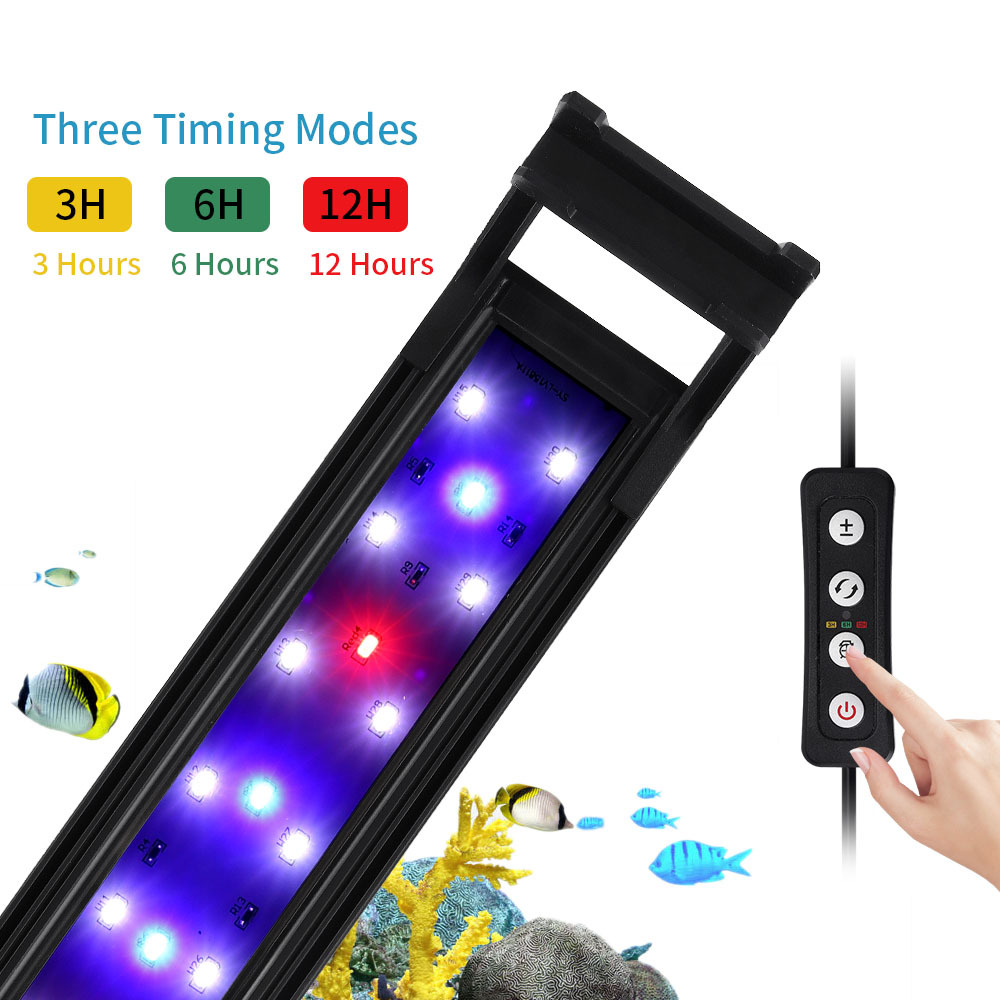 Reef Lighting - Einstellbare Helligkeit des Aquarium-Halterungslichts, Lichteffekt des