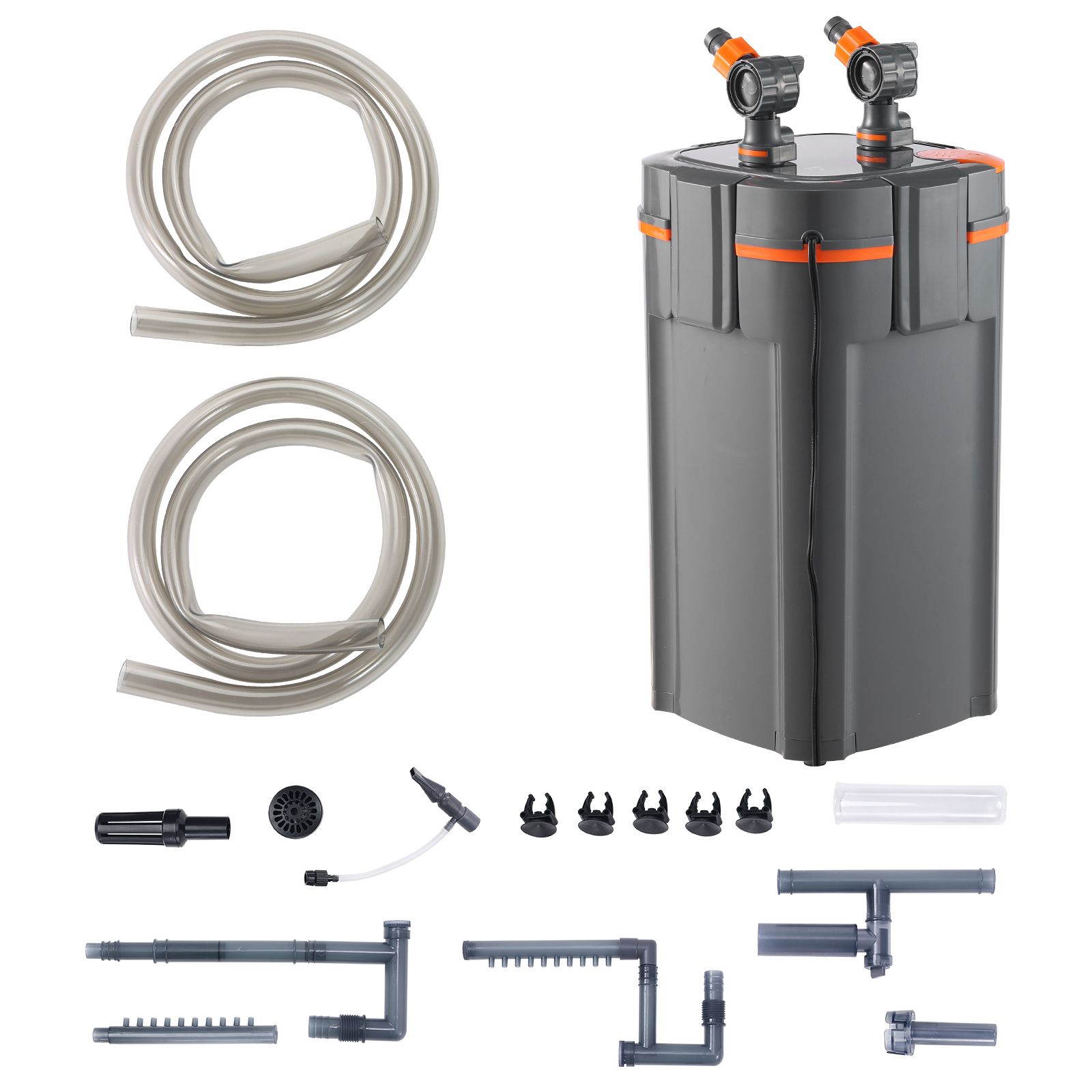 Reef Tank Filter - Aquariumfilter 528GPH, 5-Stufen-Außenfilter 200 Gallonen, Ultra-leiser