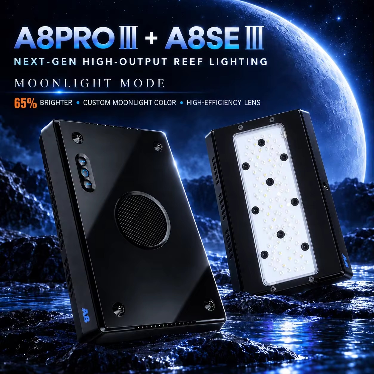 A8 Pro III Max 230W 8-Kanal CR – Reef Lighting Bewertung und Preis