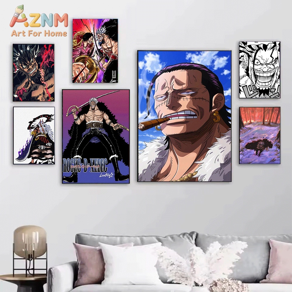 One Piece Anime Leinwand-Wandb – Live Rock Bewertung und Preis