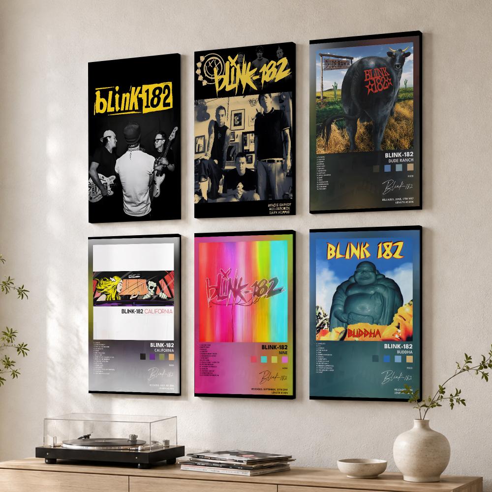 Rockband B-Blink 182, gerahmte – Live Rock Bewertung und Preis